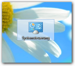 Windows 8: Systemsteuerung-Symbol auf dem Desktop
