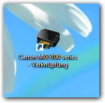 Windows: Canon-Drucker Verknüpfung