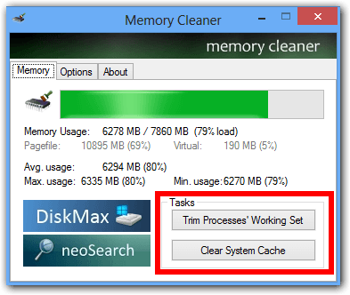 Memory Cleaner Screenshot 1