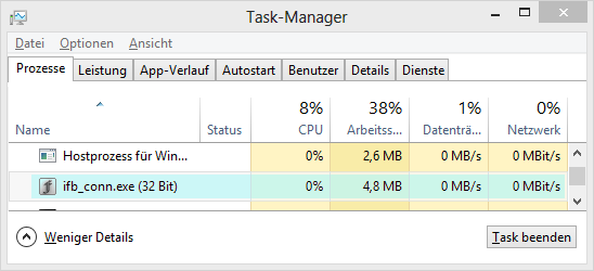ifb_conn.exe im Task-Manager