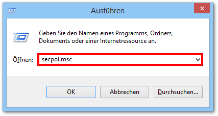 Windows 7, 8, 9: secpol.msc
