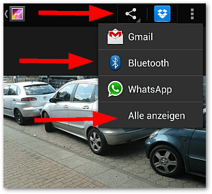 Android: Datei mit Bluetooth verschciken