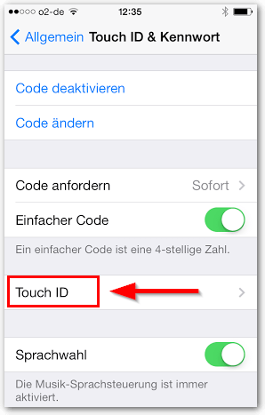 iPhone: Touch-ID