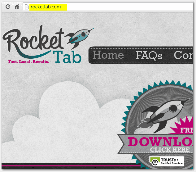 RockerTab Browser Hijacker
