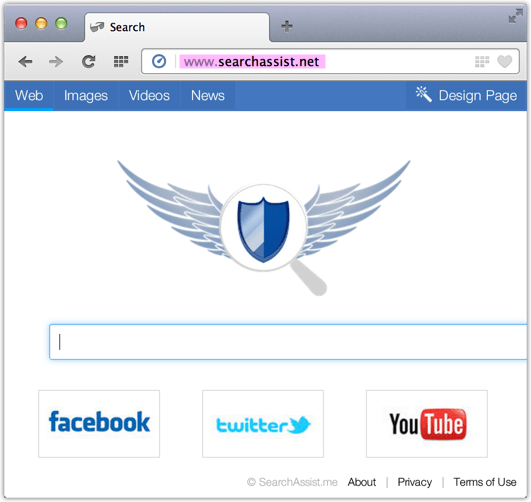 SearchAssist.net Screenshot